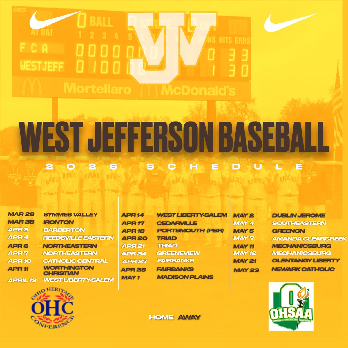 Roughrider Baseball tweet media