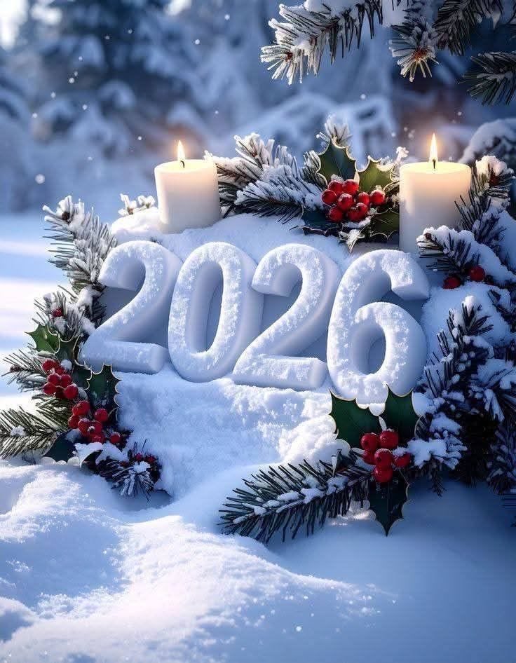Ευτυχισμένο το 2026!
Όλος ο κόσμος να έχει ειρήνη, υγεία και αγάπη!