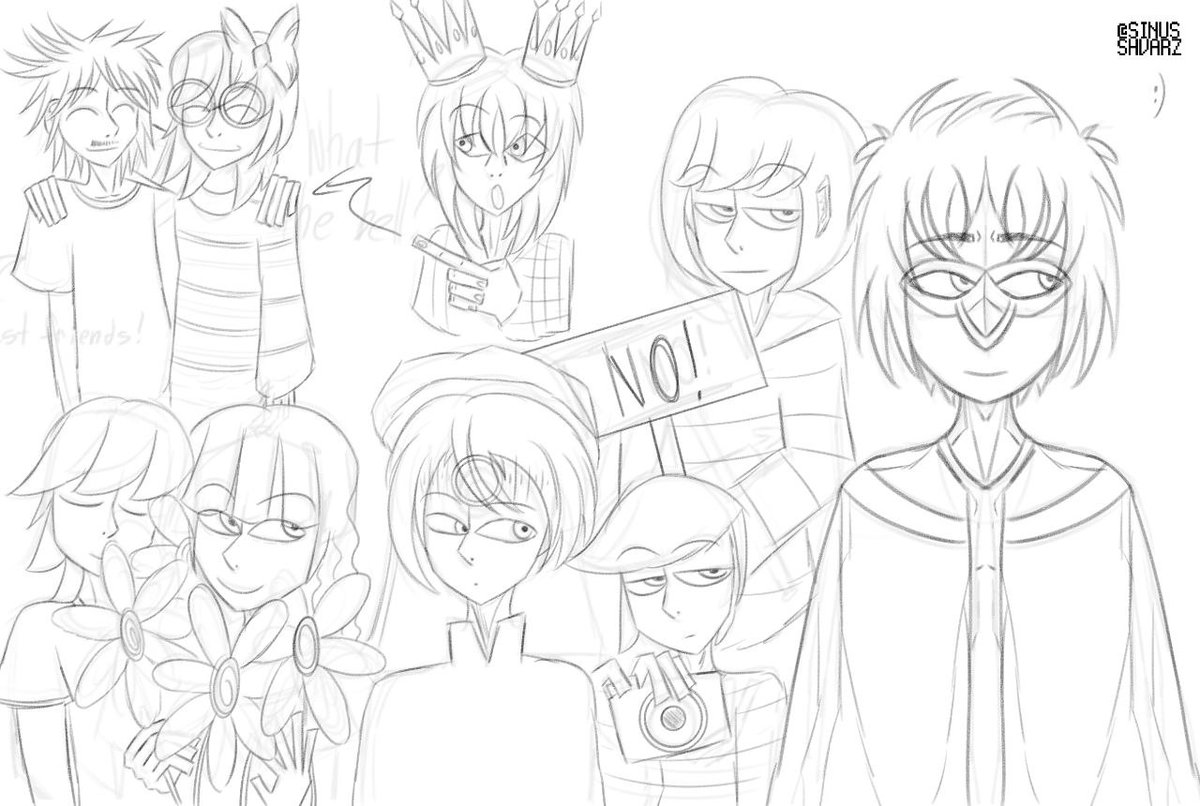 Jupiternoonline's tweet photo. Ramdom Sketches. #art #arts #artist #digitalart #recommendationsplease #yiik #yiikapostmodernrpg #yiikiv #sketches #sketch https://t.co/uuGLa1THGU
