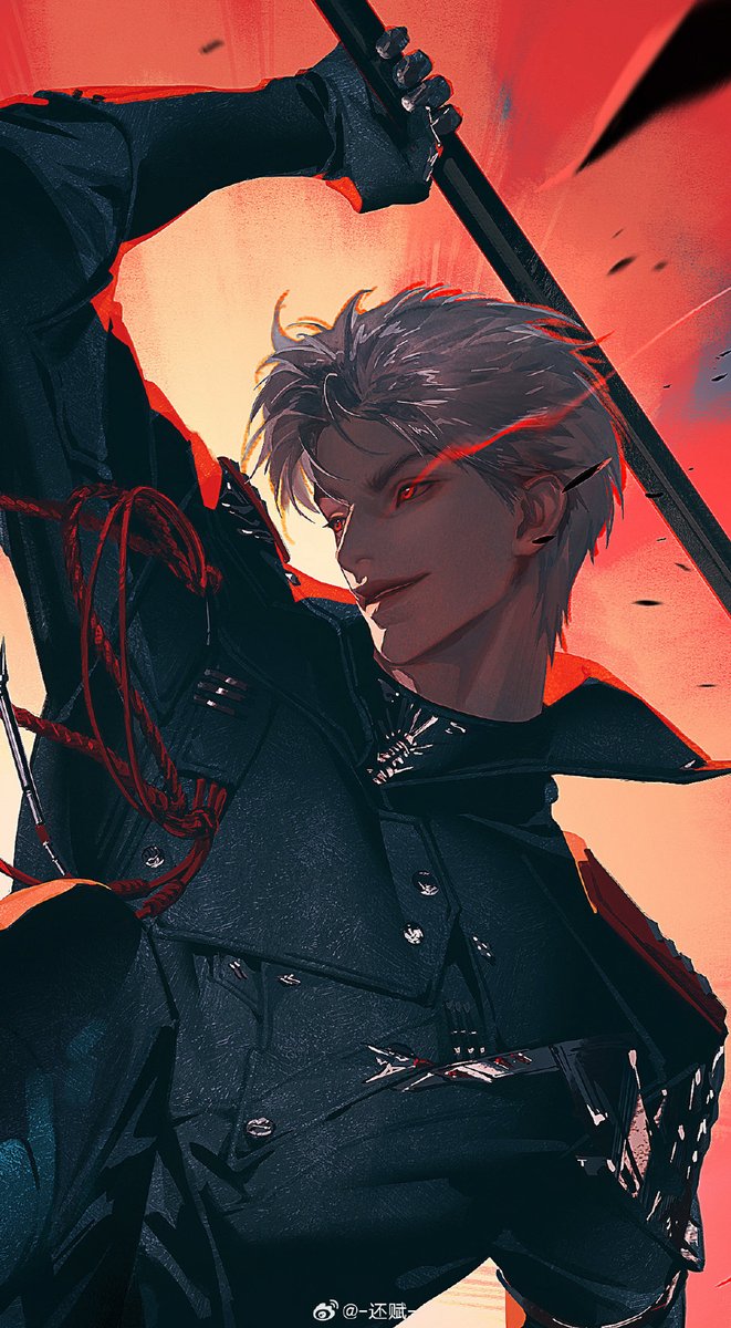 🔥权威面具下是一张更权威的脸

🎨:@-还赋-🧚🏻weibo.com/2273681975/524…
💓Papergames invited the artist to create this painting 
#シン #Sylus #秦彻 #秦徹 
#恋と深空 #LoveandDeepspace