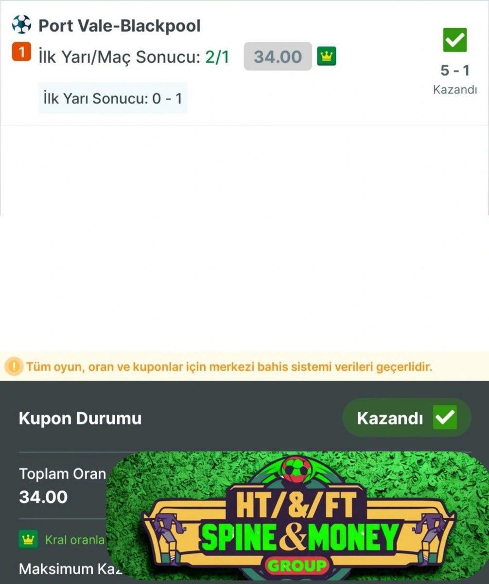 GOLDSPINEE's tweet photo. Günün tek süprizi Free grupta da verildi kasa ve canlı kuponlarımız da kazandı günü keyifli kapatıyoruz 🔥🔥🔥💎💎
https://t.co/4ZPmDyxC6G
@CashmoneyM007
@yatutarsaaatedy https://t.co/mDjGsotbig