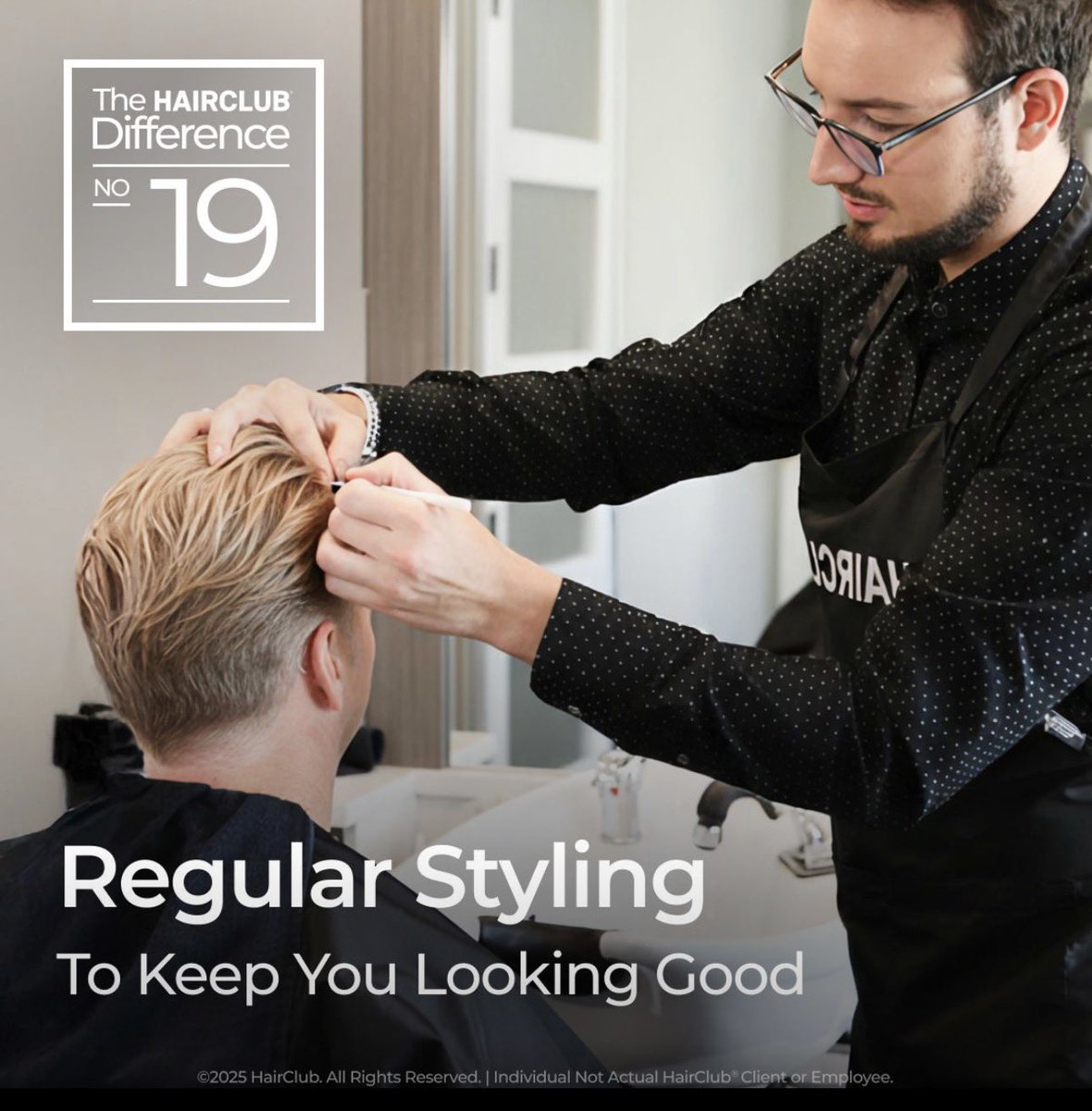 michaeledonner's tweet photo. Unlike online-only #HairLoss solutions, HairClub offers in-person care. As the #HairRestoration leader with 100+ locations, we provide monthly #HairTreatment check-ins, #HairGrowth products, and custom Xtrands+® #HairSystems. 

Book your free consult - https://t.co/1gHQmDkRoq https://t.co/n5WygfI2BO