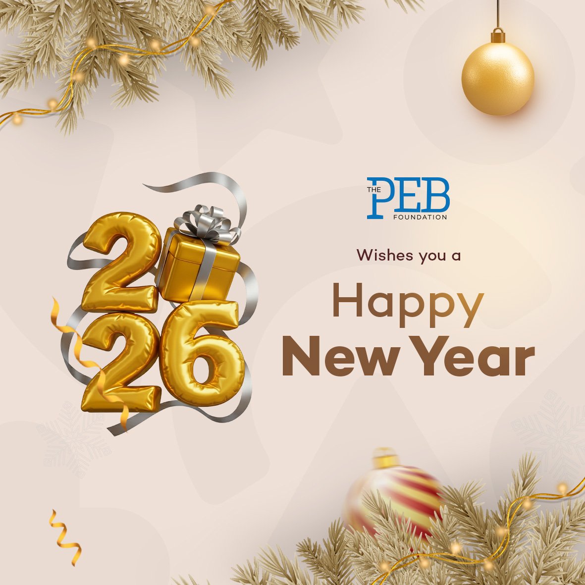 The PEB foundation tweet media