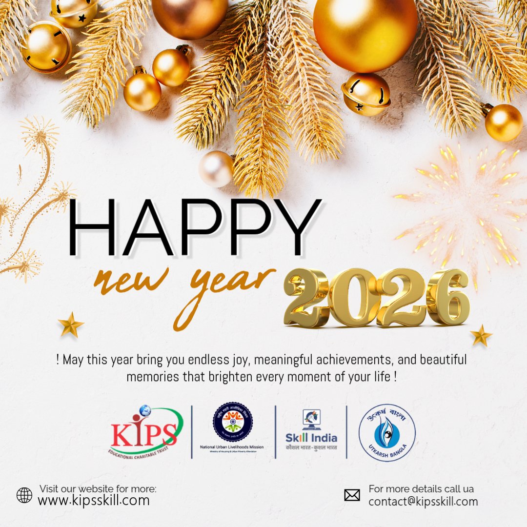 kipsskills's tweet photo. Rolling into 2026! Wishing everyone a fantastic and prosperous New Year! 🥳 

#HappyNewYear2026  #NewYear2026 https://t.co/2YT9FU72kt