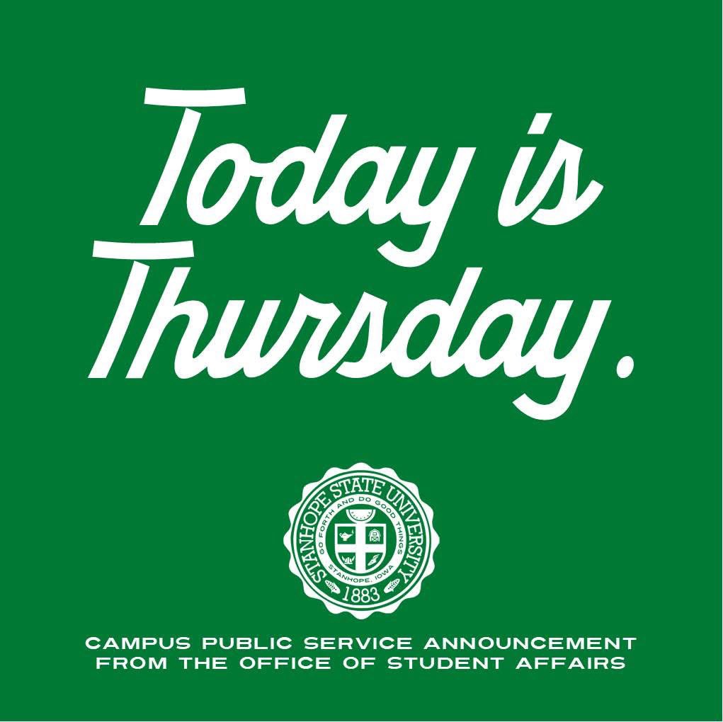 CAMPUS PSA: Full disclosure, we had to look this up. HAPPY NEW YEAR!!!!

🍉🎉
StanhopeState.com