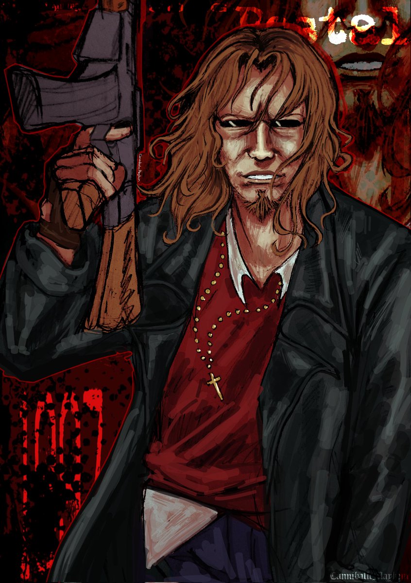 Valsx_r's tweet image. Yum...
#postal1997 #fanart