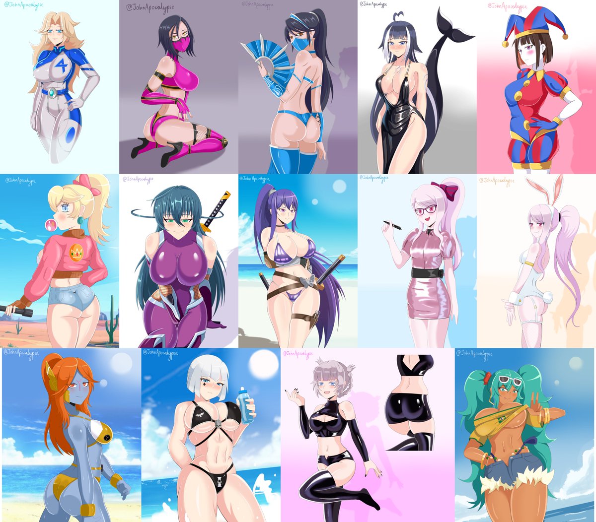 John Apocalypse (㇏(•̀ᵥᵥ•́)ノ) tweet media