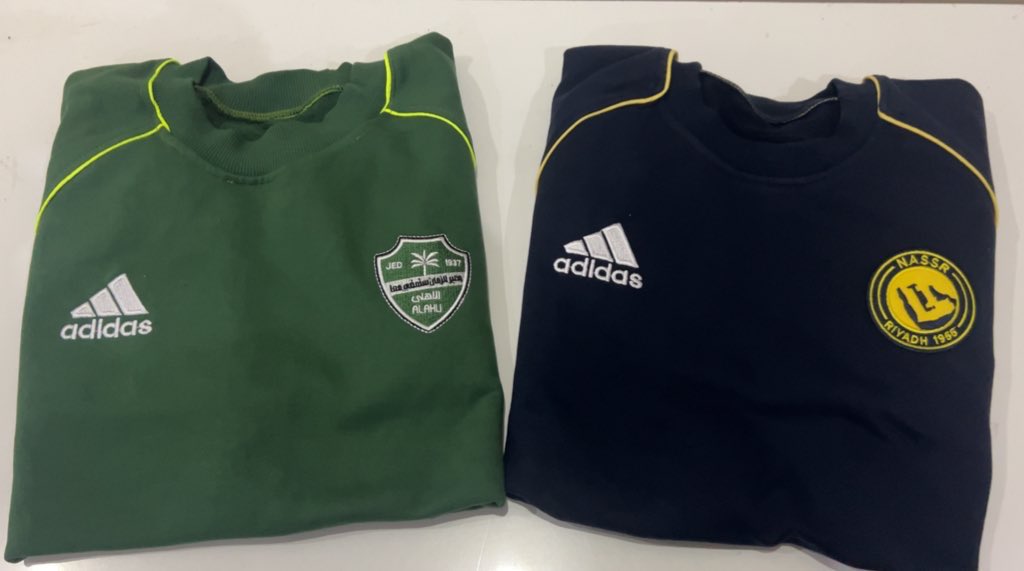 توفر بلوفر #الاهلي و #النصر 🔥💯

بكمية محدودة وعليها عرض 🥶👏🏽