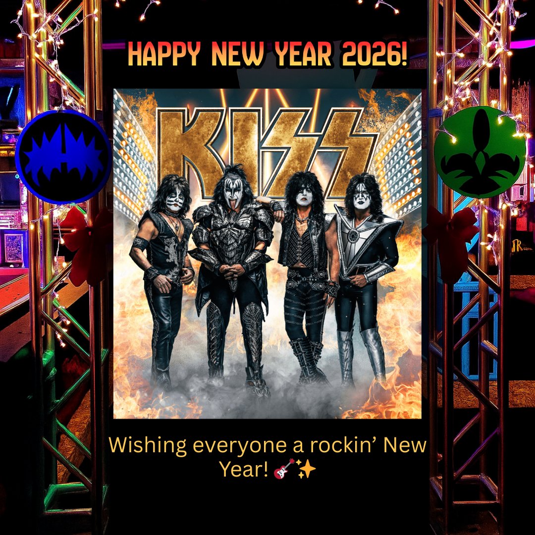 KISSWorldLV's tweet photo. Kick off the New Year with some rock โnโ roll fun! ๐คโจ
Weโre open today from 12 PMโ10 PM.
Book your experience now! https://t.co/aECJU9KE3b
#NewYearsDayFun #RockinVibes #NYD #Family #LasVegas https://t.co/FRZjmmNeeo