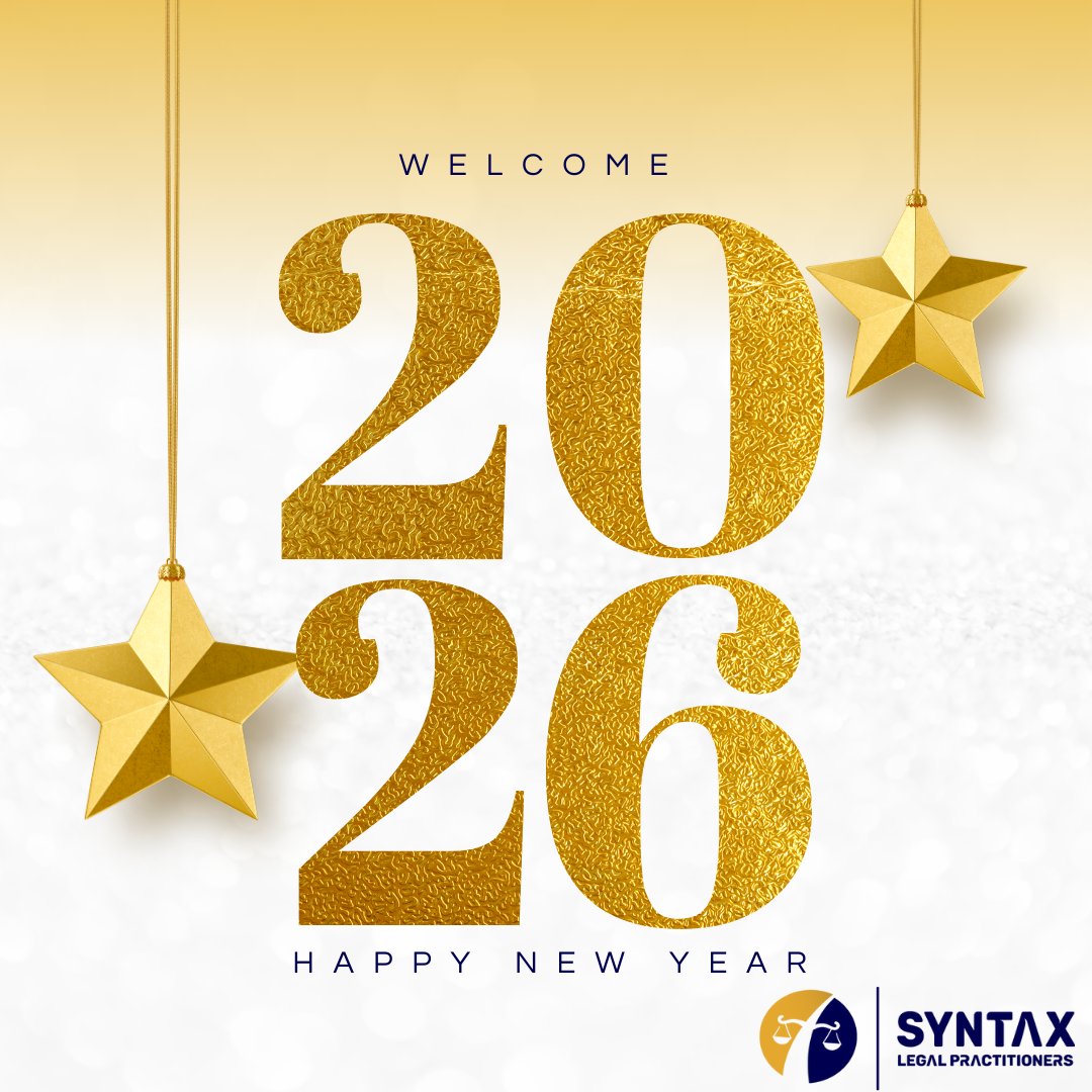 As we step into a brand new year, we want to thank all our clients, partners, and followers for being part of our journey. May this year bring you growth, opportunities, and success.

Here’s to making #2026 remarkable together.
#HappyNewYear #LawyerInLagos #Nigeria