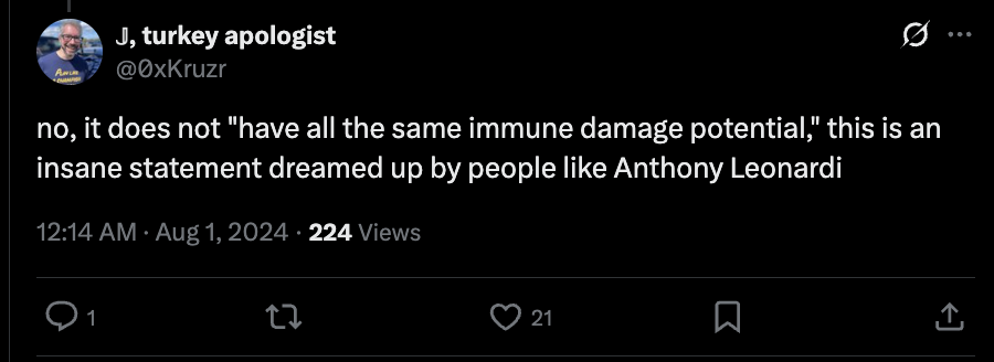 AJ Leonardi, MBBS, PhD tweet media