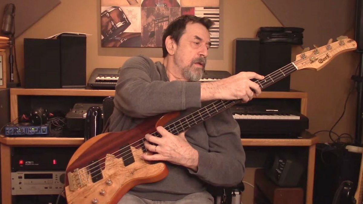 A familiar New Year melody, interpreted on solo bass by Jeff