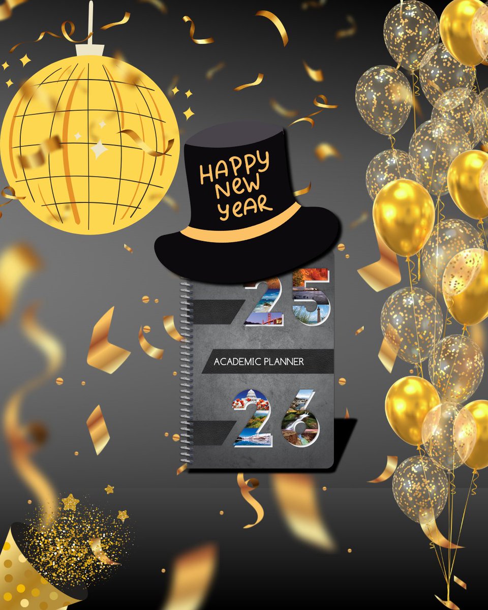 Happy New Year from all of us here at School Datebooks! 

Start 2026 organized, motivated, and ready to tackle all your goals with your planner by your side.

#HappyNewYear #PlannerGoals #SchoolDatebooks #OrganizedStudents #NewYearNewPlanner