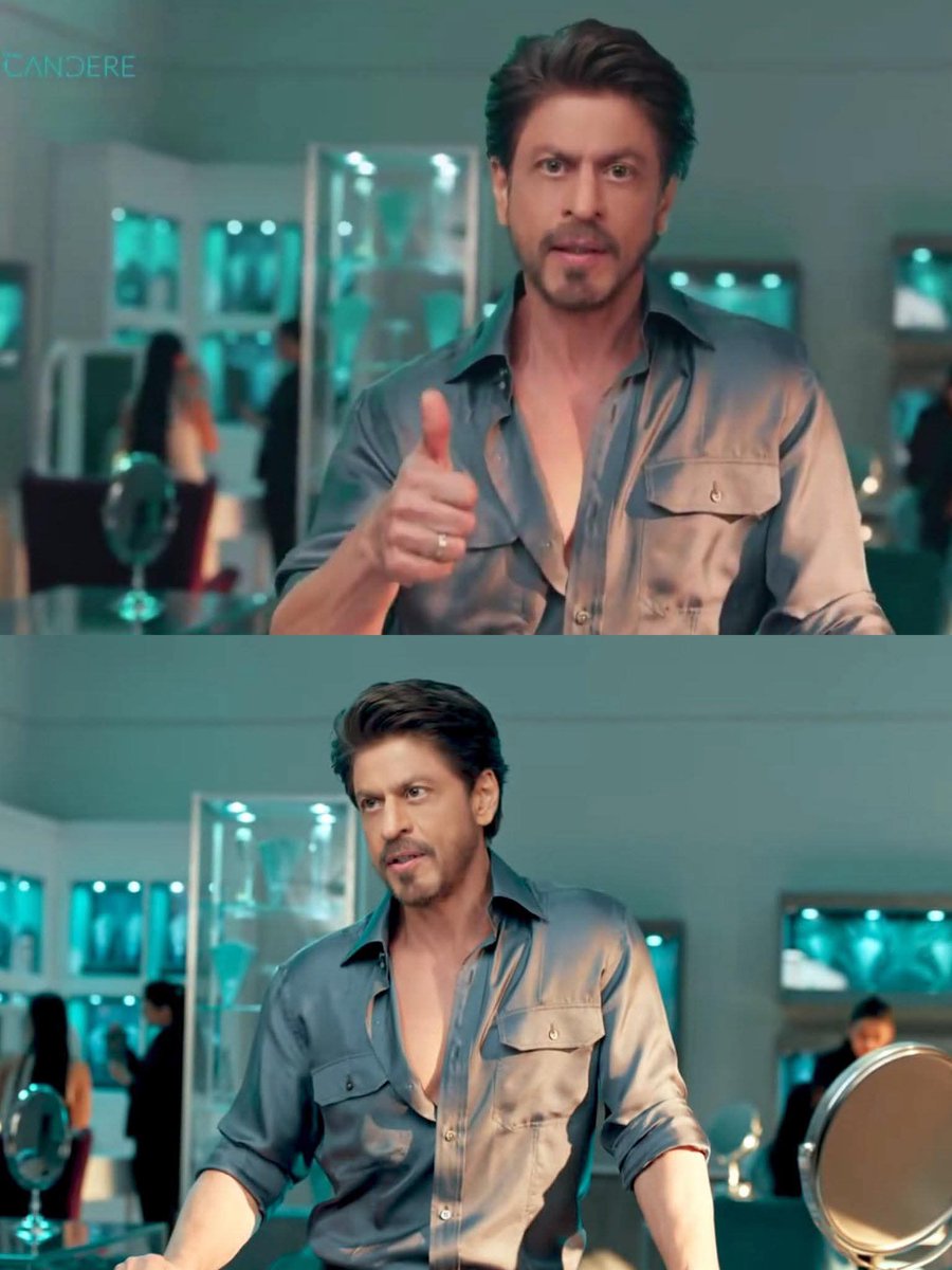 SwetaMondal555's tweet photo. This is so unfair. He intentionally keeps his shirt unbuttoned to drive us all crazy .....
@iamsrk
#ShahRukhKhan
#Candere
💗🔥💗🔥💗 https://t.co/thRiemkIHv
