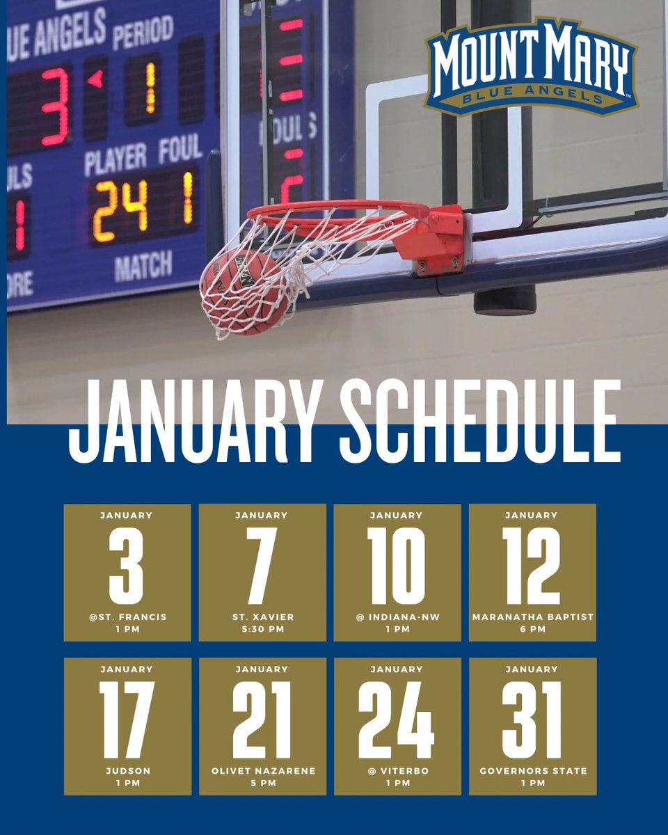 Mount Mary Basketball tweet media