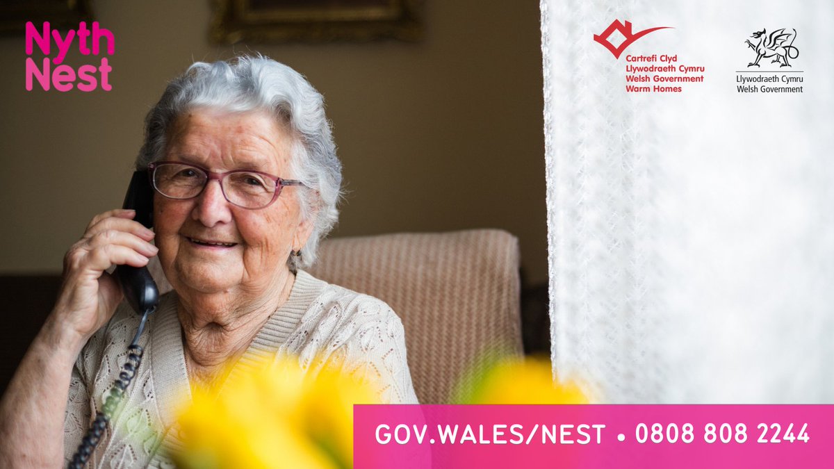 Worried about rising energy costs? Don’t struggle alone.

In winter, it’s more important than ever to make sure your home is safe and warm.

We offer all households in Wales free, impartial advice to help you save energy and money.

Call freephone 0808 808 2244, today.