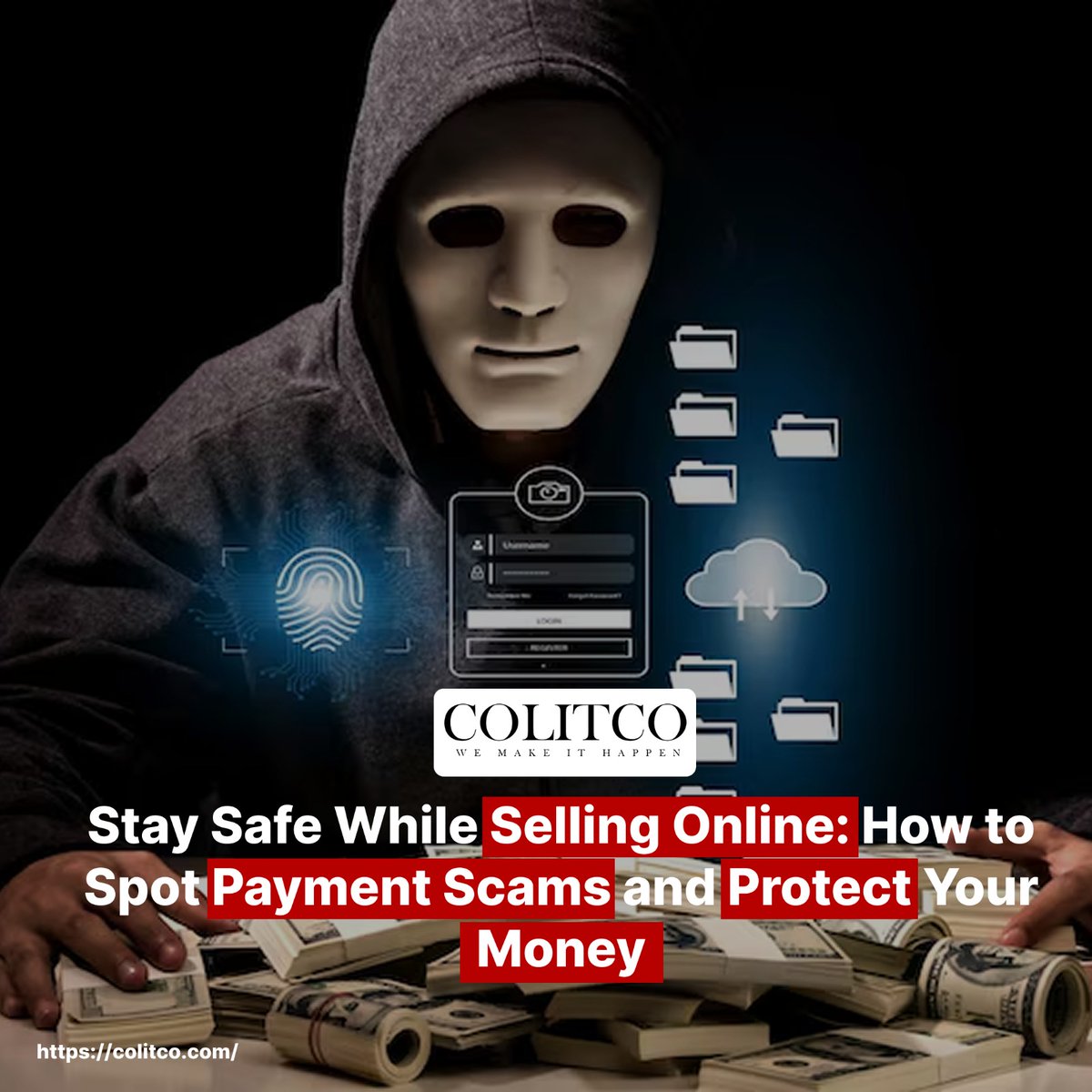 colitco's tweet image. Are Online Marketplace Scams Growing Faster Than Ever? 
How can YOU protect your money before it’s too late?

👉 View more digital safety tips: colitco.com/protect-online…

#OnlineScams #CyberCrime #EcommerceSafety #StaySafeOnline #TechAwareness #IdentityTheft #FraudPrevention