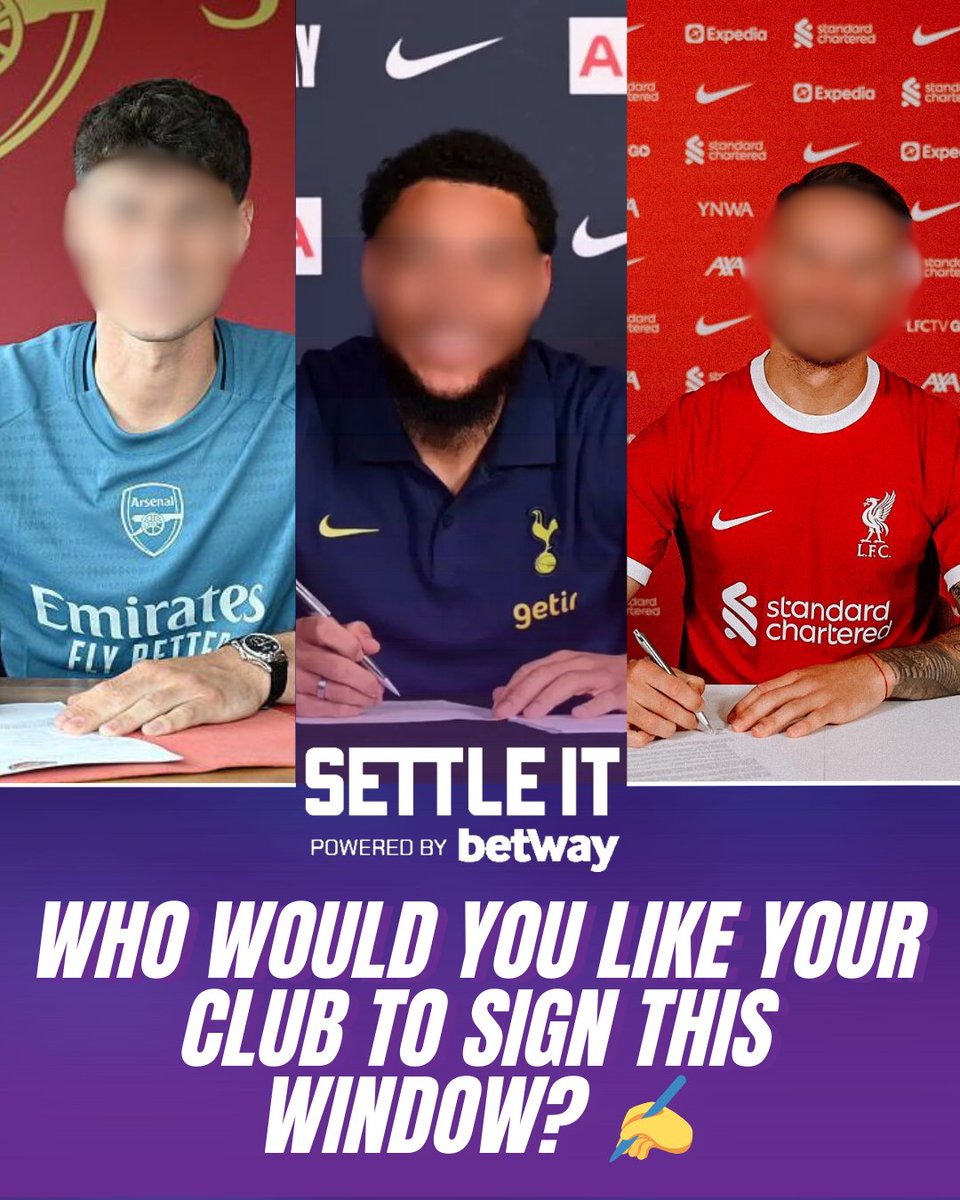settleitshow's tweet image. Tell us in the comments 👇 🤝

Our transfer window special is OUT NOW‼️

Link to our YouTube is in our bio 🔗

#settleit #transferwindow #signing