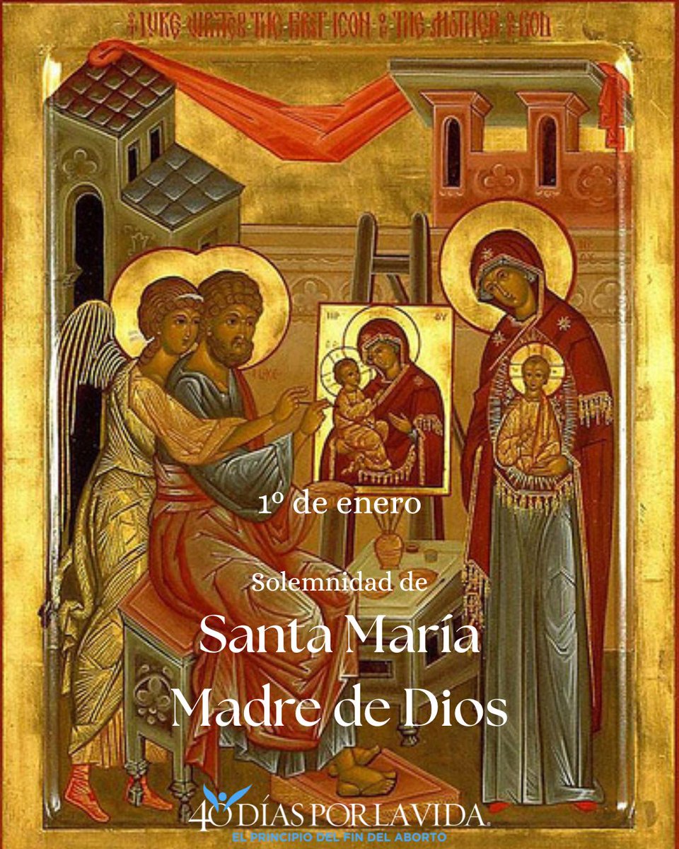 Que en este #añonuevo que hoy comienza, la Santísima Virgen María, Madre de Dios -y también Madre nuestra- nos lleve de su mano para ayudar a muchas mujeres a descubrir el gozo de la #maternidad y conducir a muchas almas hacia su Hijo #Jesucristo.
#MaríaMadreDeDios #FelizAñoNuevo