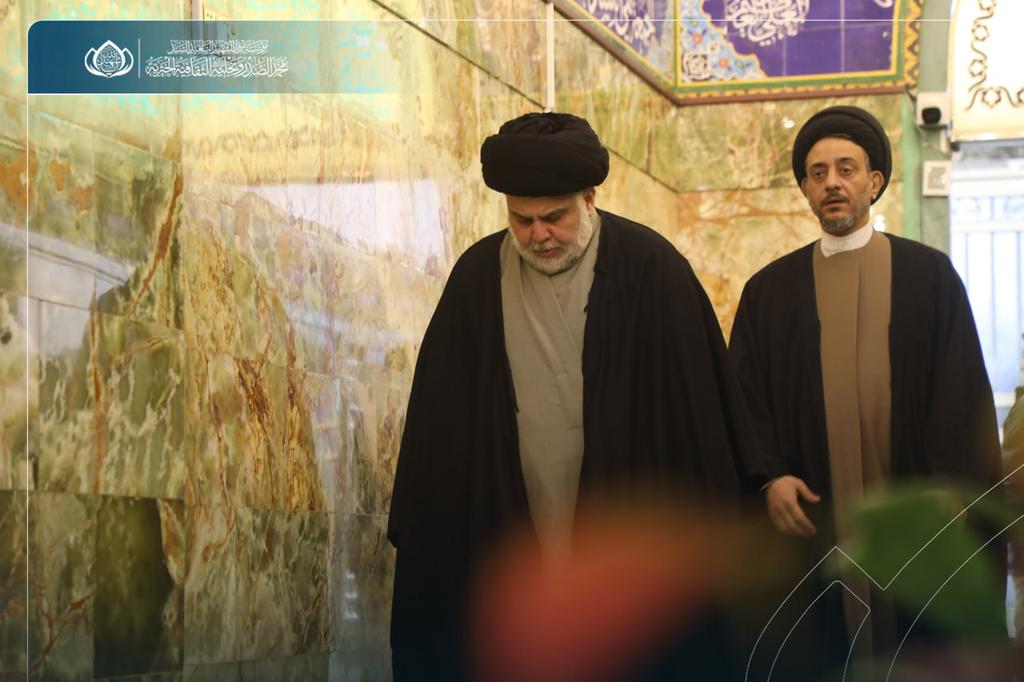 #ثابتون_من_المرتضى_للمقتدى قائدي المقتدى "حفظه الله" .