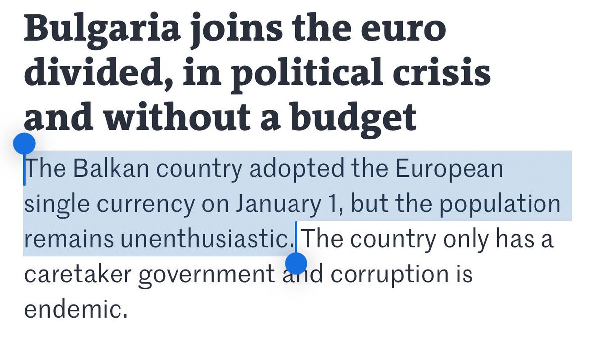 This is - to put it mildly - simply not true. The main anti-Euro camp is the pro-Russian camp. 

I have read a dozen articles in the foreign press and am very unpleasantly surprised by the simplistic presentation of the situation in Bulgaria.