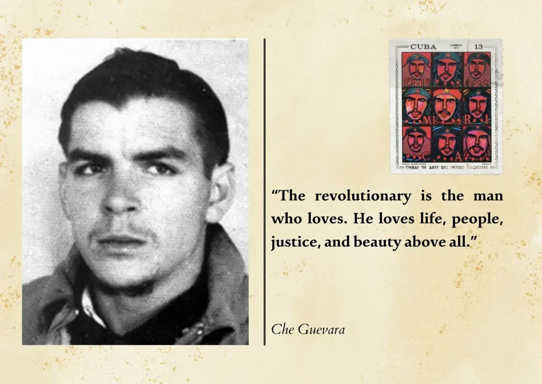 ultras_antifaa's tweet image. “The revolutionary is the man who loves. He loves life, people, justice, and beauty above all.”  

-Ernesto Che Guevara