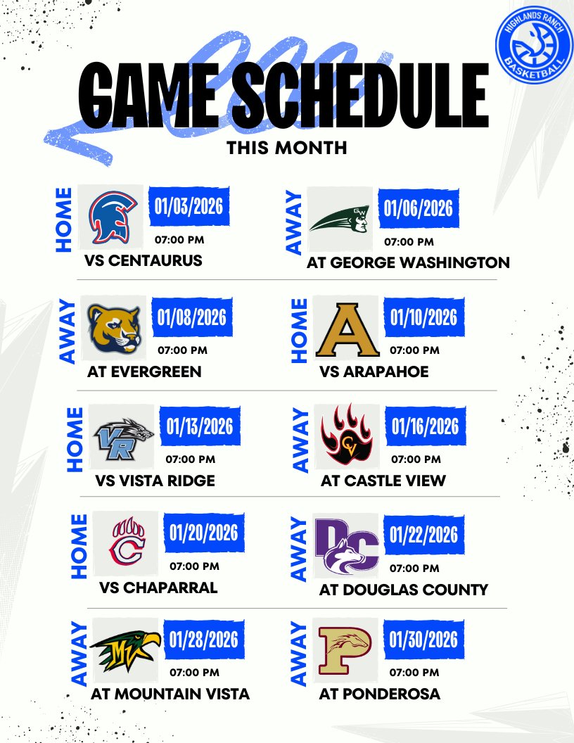 Highlands Ranch Basketball tweet media