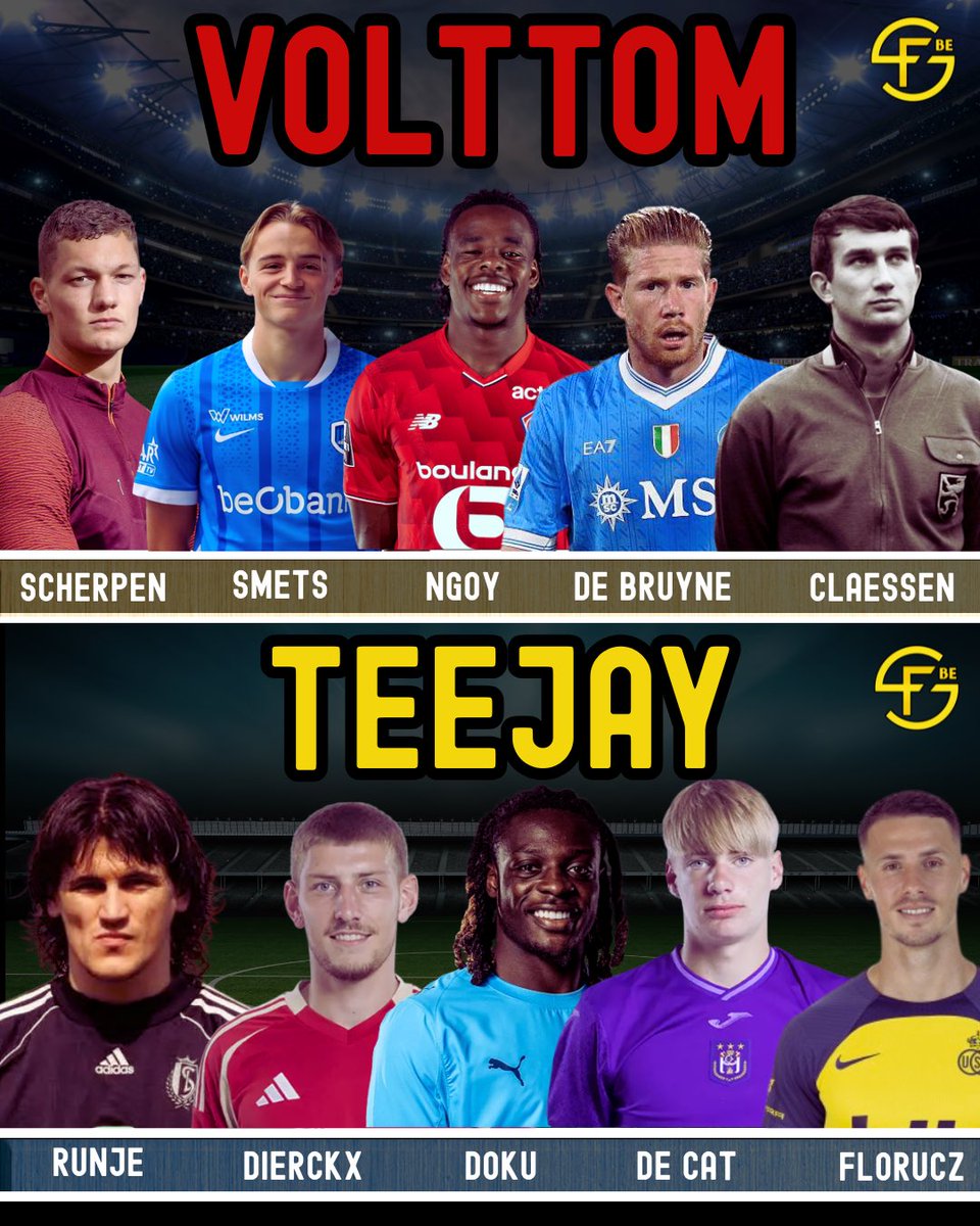 SignalFootBE's tweet image. 🏟️ QUARTS DE FINALE
👕 @Volt_TM - @TeeJay25110470 
⏰ Match de 40 minutes

Le sondage est dans le premier commentaire, celui qui récoltera le plus de votes se verra alors qualifié pour les demi-finales.

Bonne chance à tous.