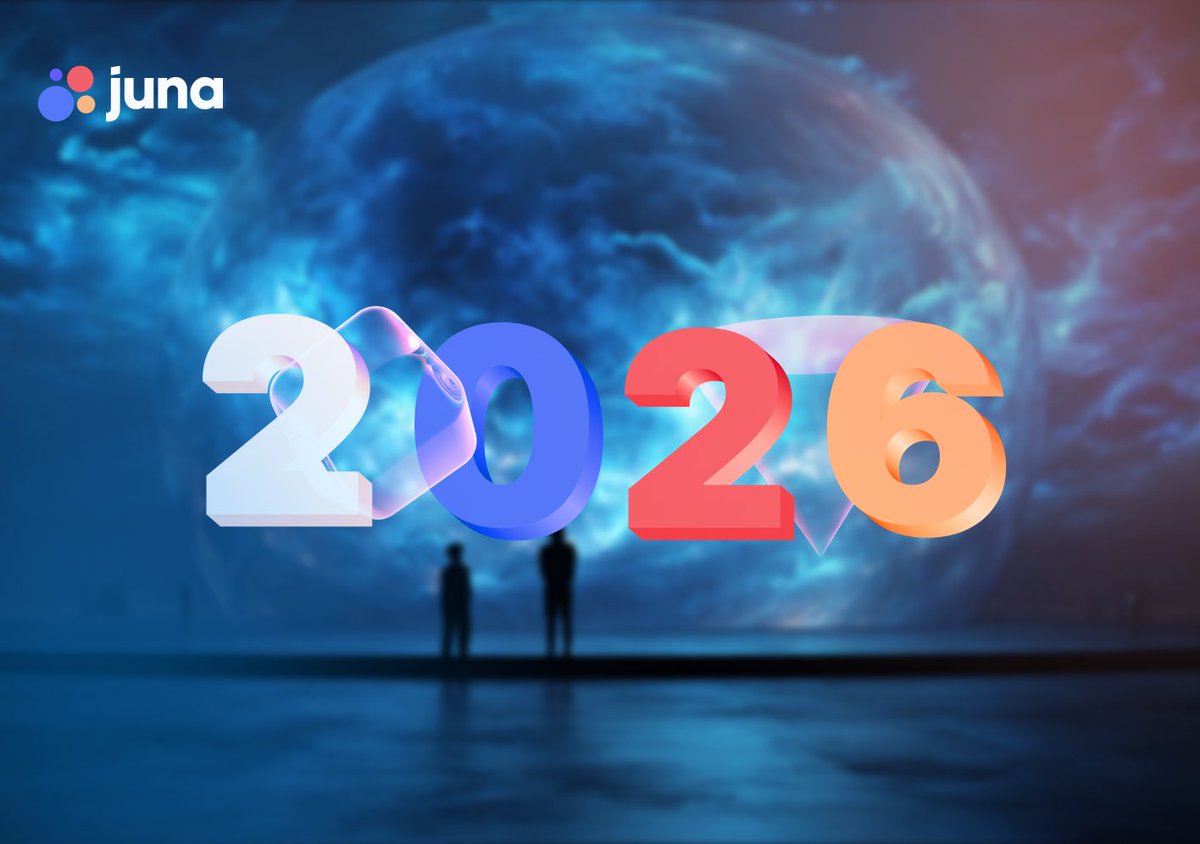 Happy New Year Juna Family✨✨✨
 2026 is about acceleration for us all.
