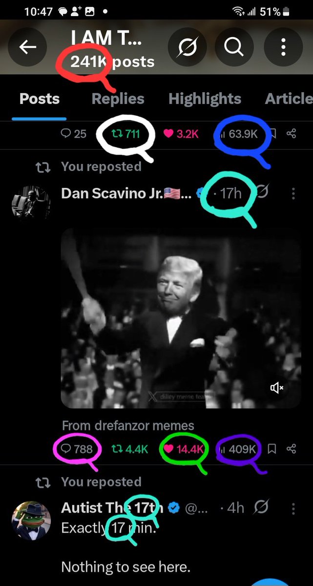 DeanDavis33's tweet image. 🐸1️⃣7️⃣ #Seventeen 
#WhatAreTheOdds 🪽
2️⃣4️⃣1️⃣ #TwoFourOne 
6️⃣3️⃣9️⃣ #SixThreeNine 
1️⃣4️⃣4️⃣ #OneFortyFour 
7️⃣1️⃣1️⃣ #SevenOneOne 
7️⃣8️⃣8️⃣ #SevenEightEight