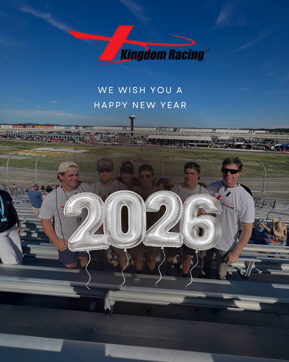 “Behold, I am doing a new thing.”
Grateful for God’s faithfulness this past year and excited for what’s ahead as we continue to serve others through Kingdom Racing. 🏁🙏

#newyear