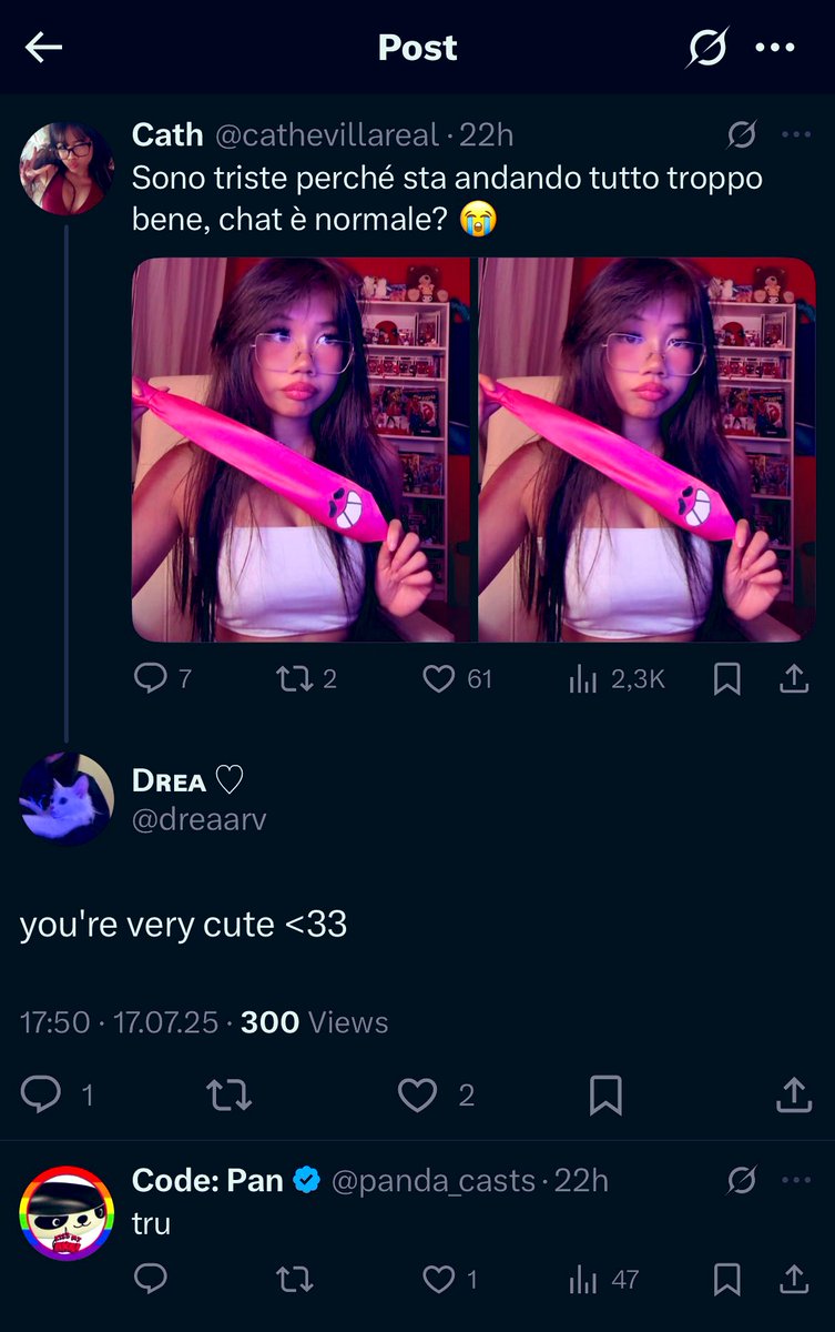 prosedingorg's tweet image. Yo @panda_casts you’re a fucking creep, 40 years old and commenting about the bodies of people half your age 💀