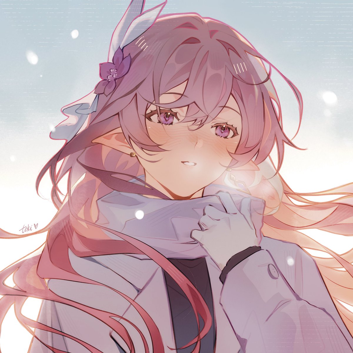 tokitokiee's tweet image. #elysia 🩷