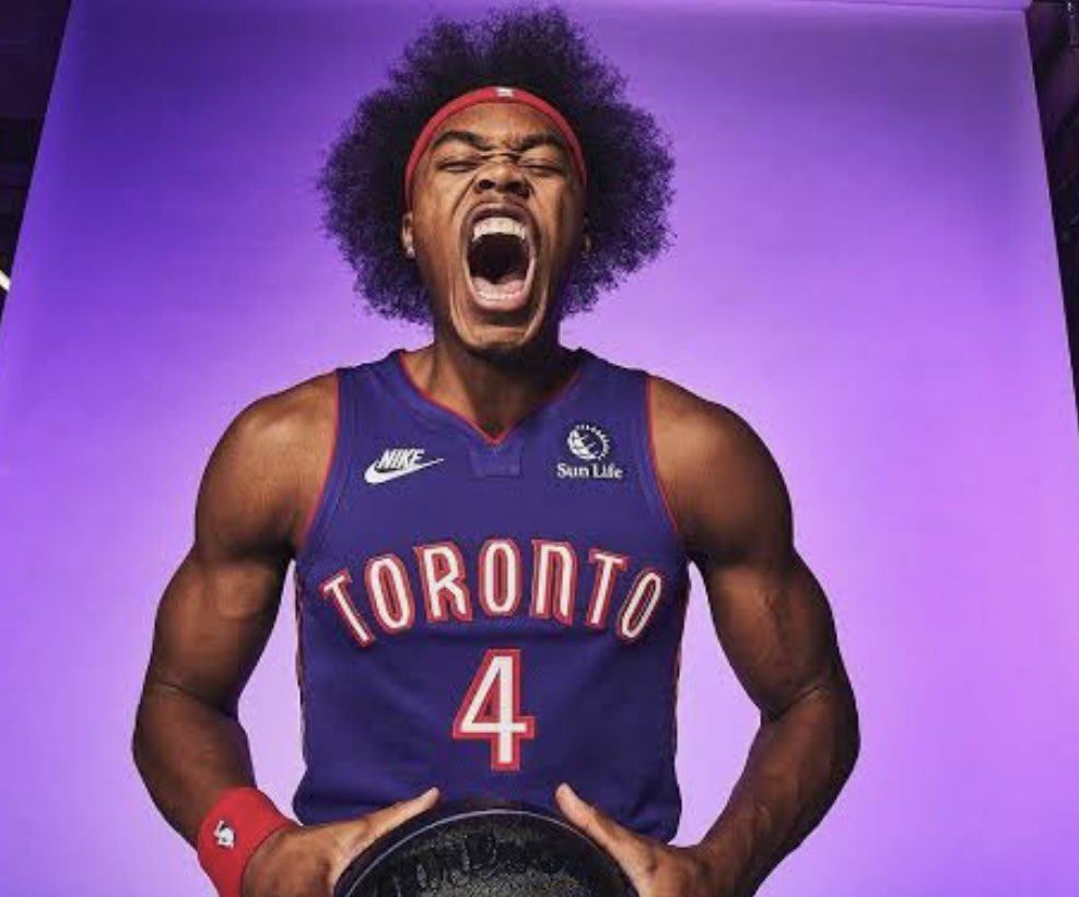 ESPNneedsIKD's tweet image. Scottie Barnes over the past 3 games 

18.7 PPG
16.7 RPG
7.3 APG

53.5% FG
42.9% 3PT
100% FT

2.0 Steals
1.0 Blocks 

Video Game Numbers

Go get that player of the week @ScottBarnes561