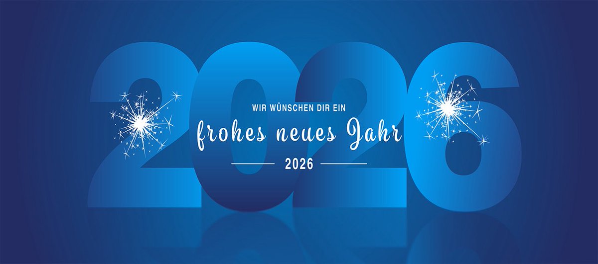 Wir wünschen dir ein frohes neues Jahr 2026 🍀✨