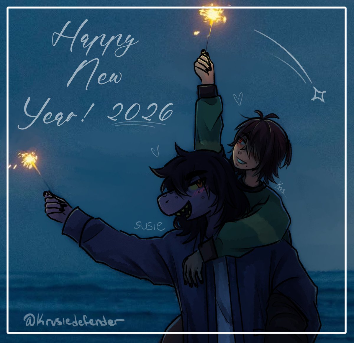 happy new year!!
#DELTARUNE #krusie