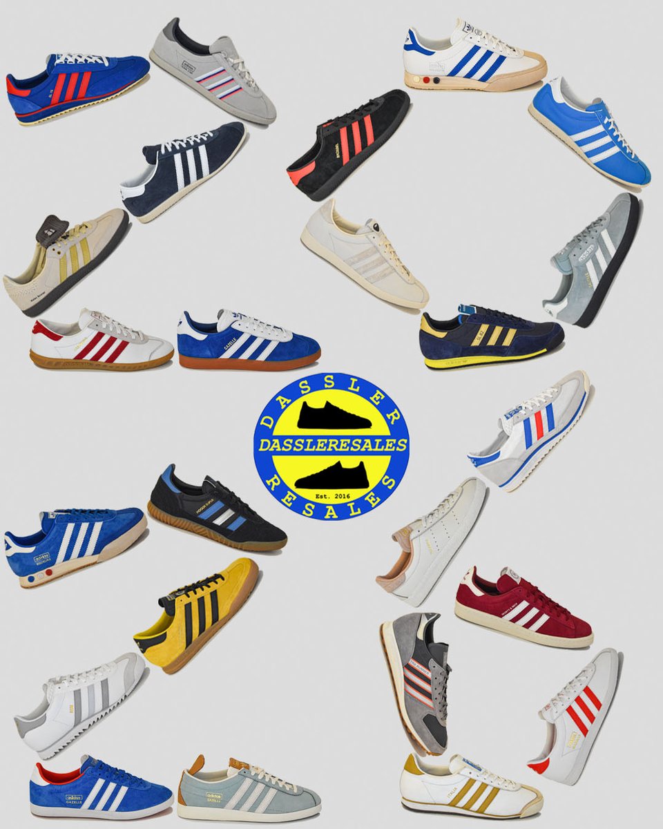 dassleresales's tweet image. 🚨Welcome to 2026! 🎉

To kick the year off we've added a new batch of Dassler's Deadstock, this collection is a mix of size 9.5 and 10 😁

Around 60 new pairs added so plenty to choose from 🙌

Shop here &amp;amp; use the size filter to pick your size &amp;gt;

dassleresales.co.uk/shop-1