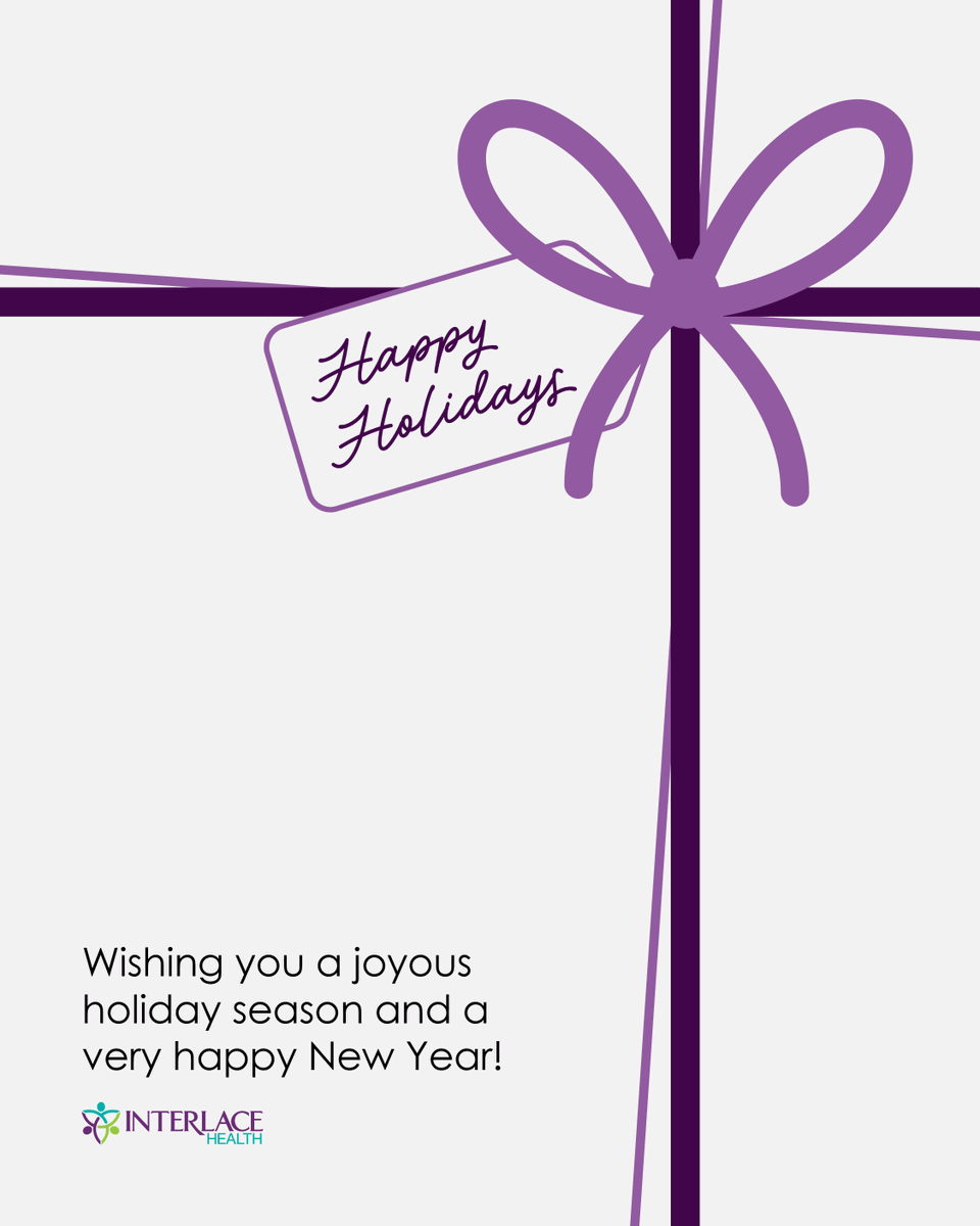 InterlaceHealth's tweet photo. As we close out 2025, we’re grateful for our customers, partners, and the healthcare teams we serve every day.

Wishing you a joyful holiday season and a bright start to 2026.

#InterlaceHealth #HealthIT #DigitalHealth #HappyHolidays #Healthcare https://t.co/VeQrdrsDQs
