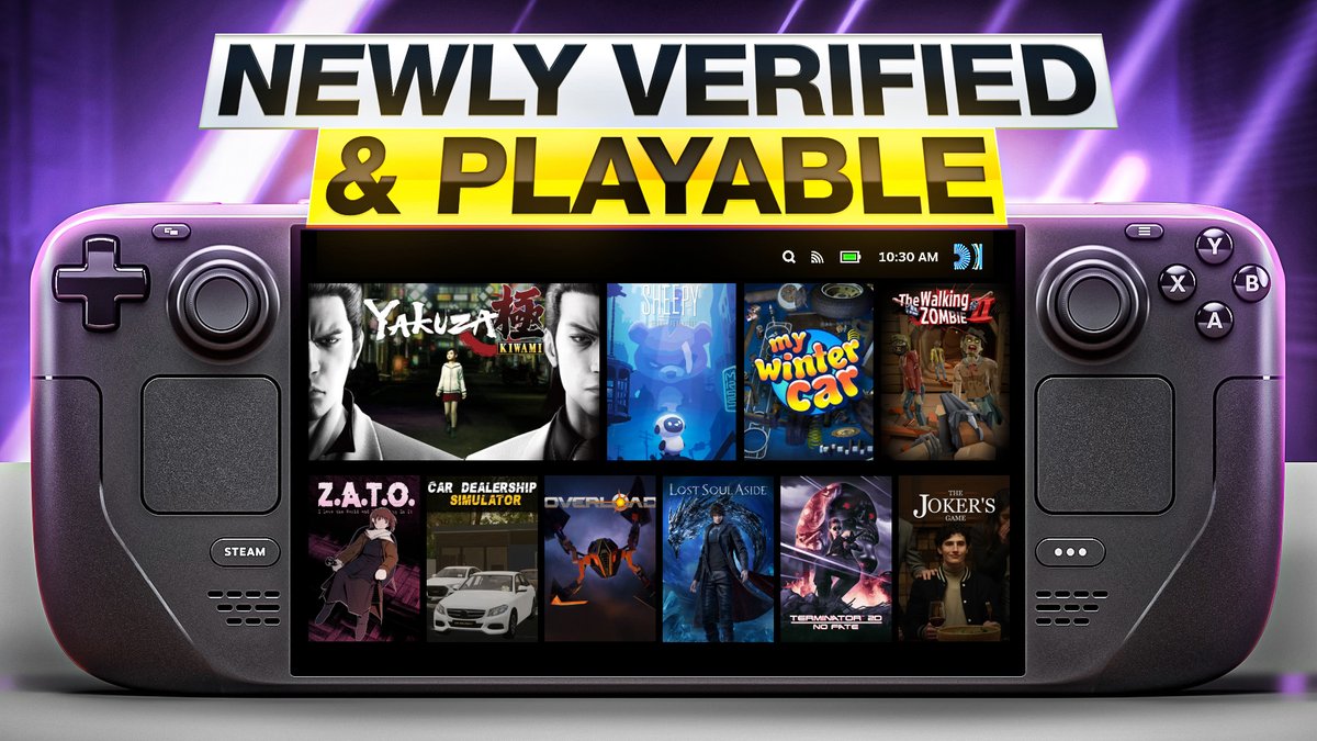 Time for the latest picks of Newly Verified and Playable Steam Deck Games!

youtu.be/UH44mpAn9j0