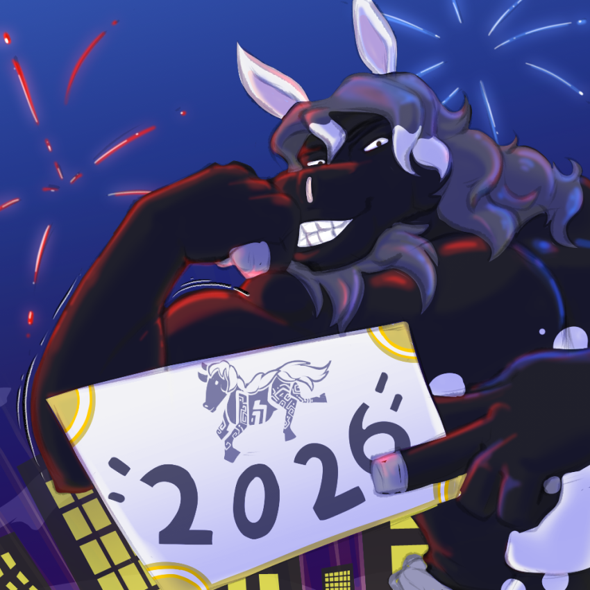 GoblinsPrairie's tweet image. Happy New Years. In honor of the theme, Here is Big Man Rege having a celebratory flex.