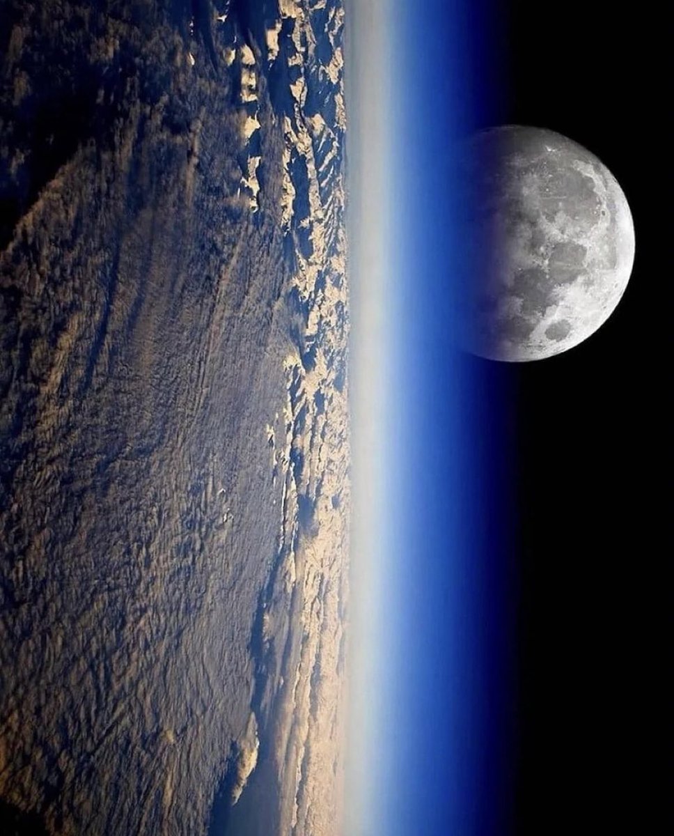 Full moon captured from space…