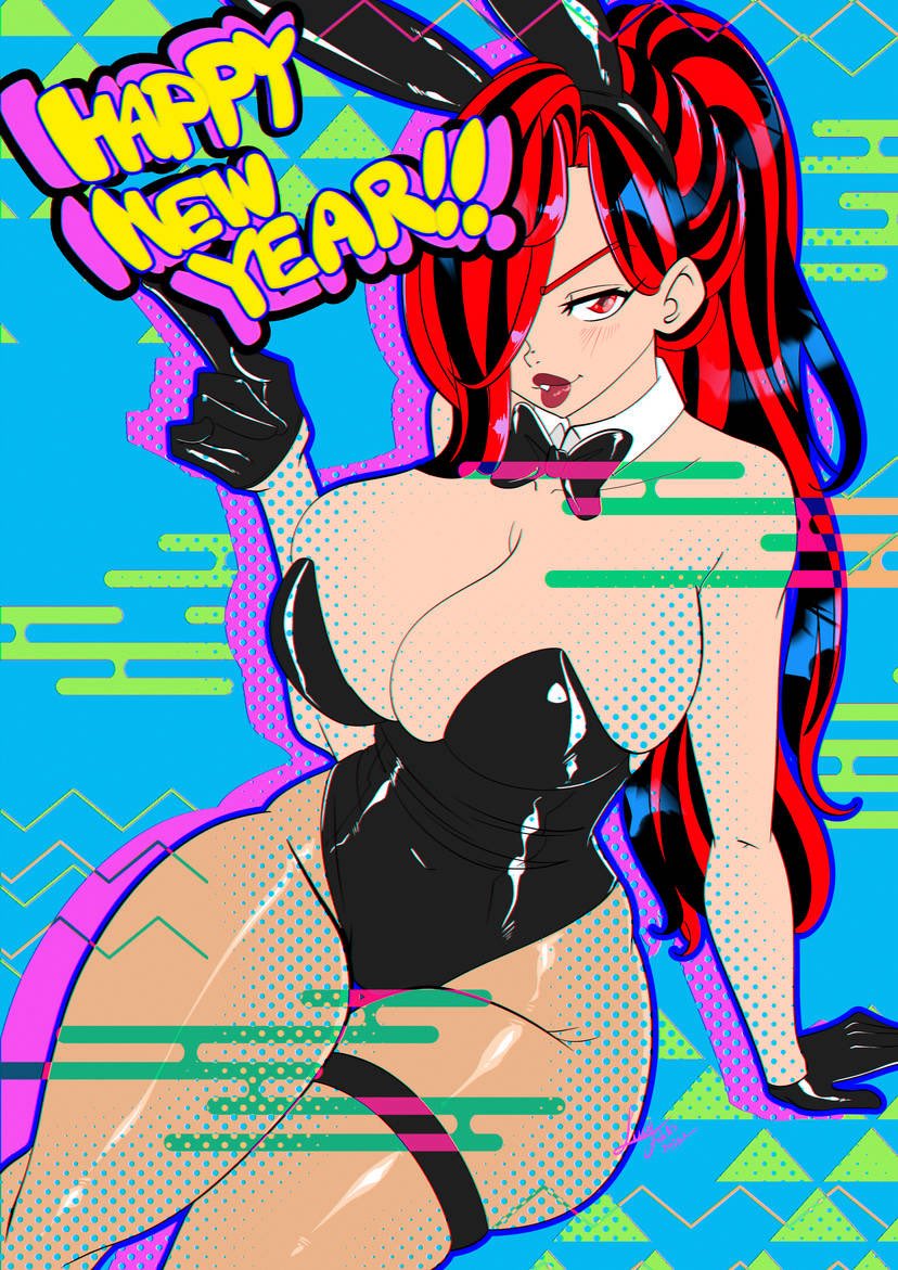 Happy new year #HappyNewYear2026 #anime #illustration