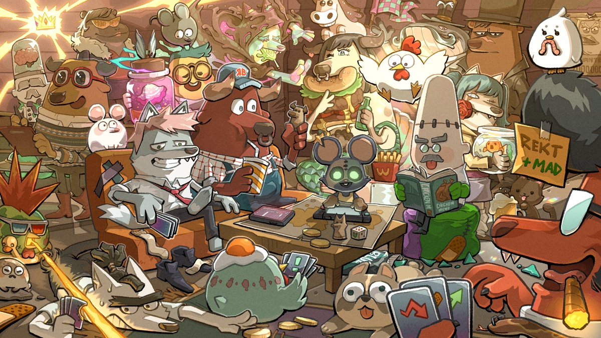 Whether you're Rekt, Mad, or both, it's about the frens we make along the way. 

Wishing y’all Ws for 2026!