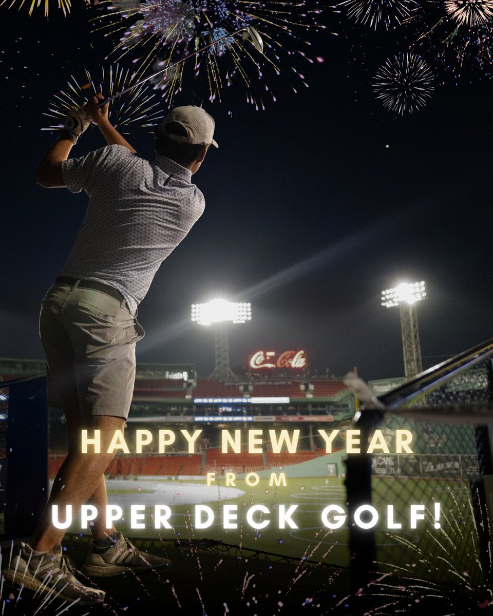 upperdeckgolf's tweet image. New Year’s resolution: Play more stadium golf ⛳ 🏟️