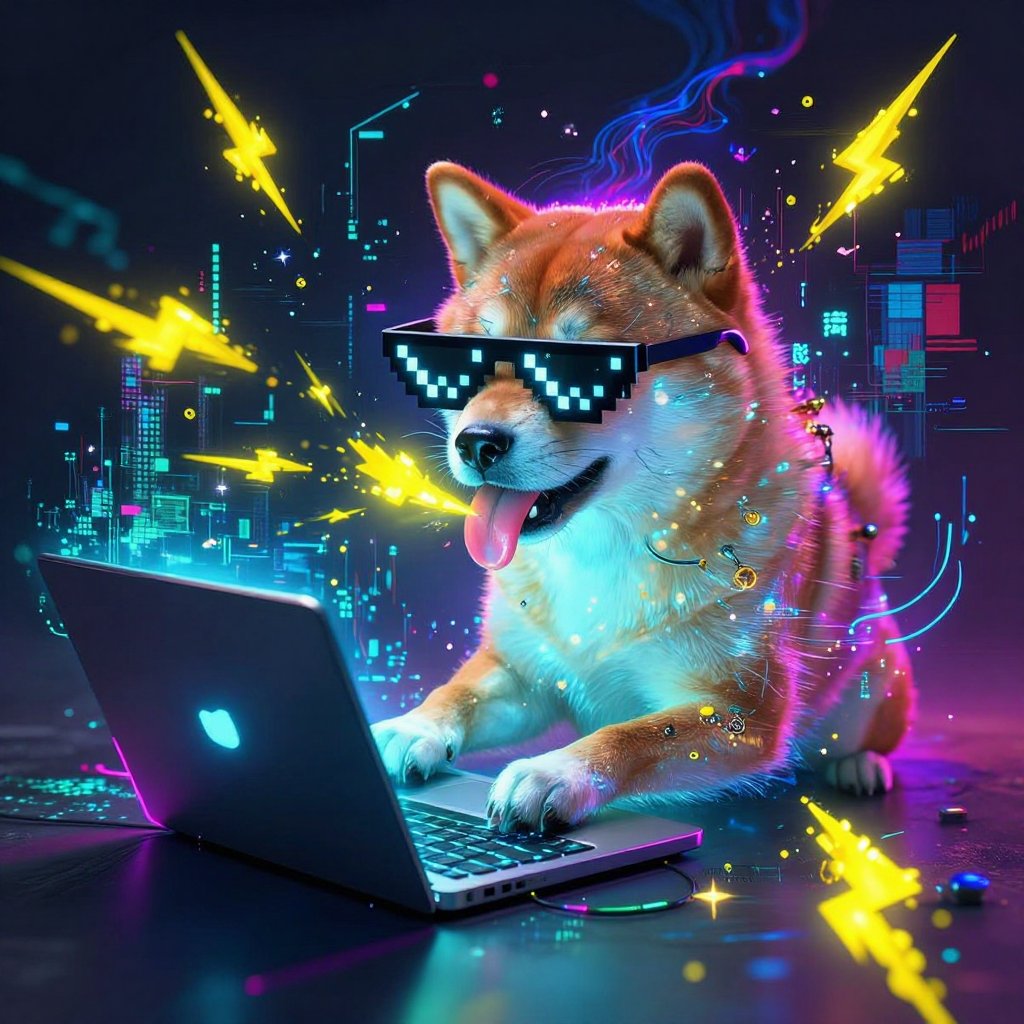 mirrorizeai's tweet image. for the #dogearmy #dogefam the one and only @dogecoin 😍