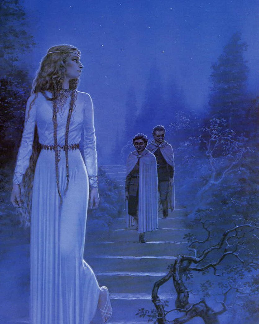 SciFiArchives's tweet image. The Lord of the Rings art by Ted Nasmith