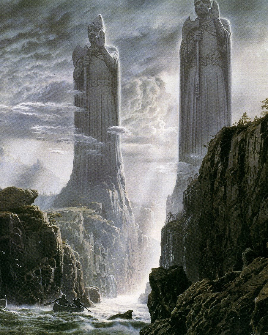 SciFiArchives's tweet image. The Lord of the Rings art by Ted Nasmith