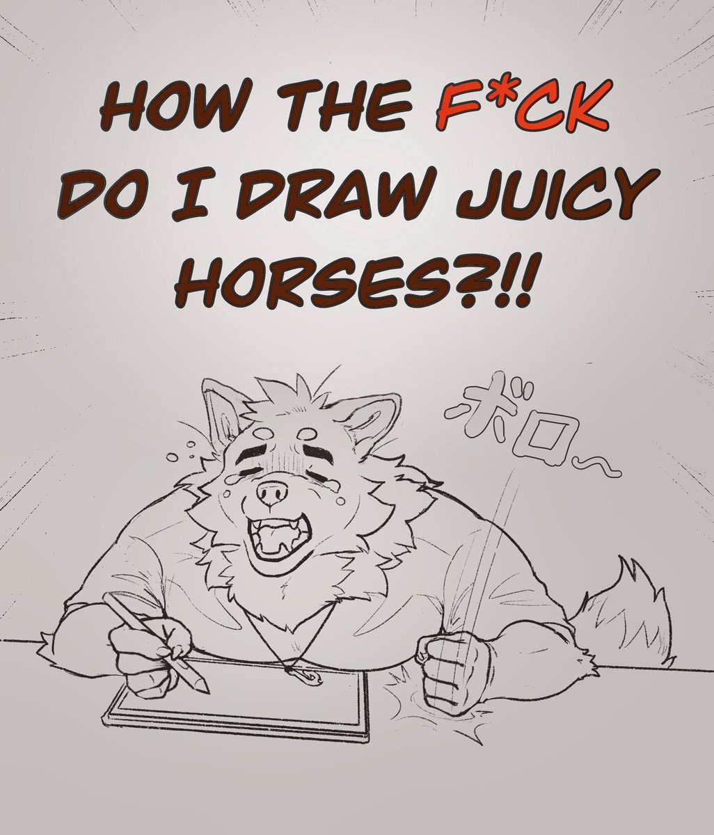 Happy New Year guys!

Horse year, horse problems. Guess who hasn't drawn horses in almost a decade?🐴
It's certainly come back to bite me now...