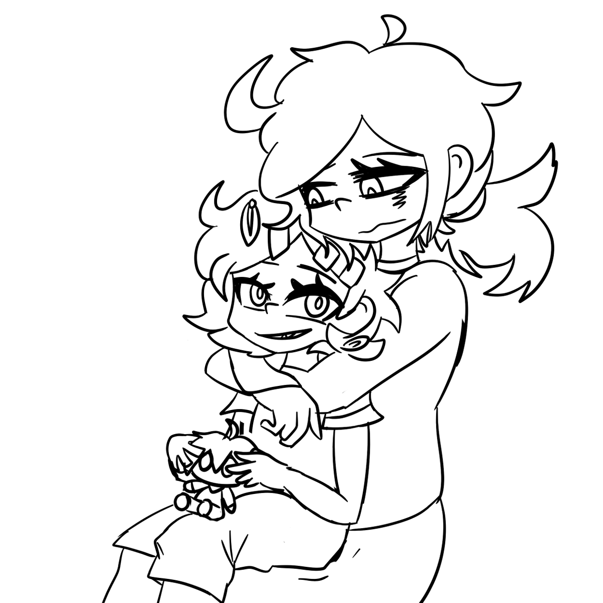 Got distracted...(tried some pen pressure)wip before zzzzz
#tcoaal #thecoffinofandyandleyley