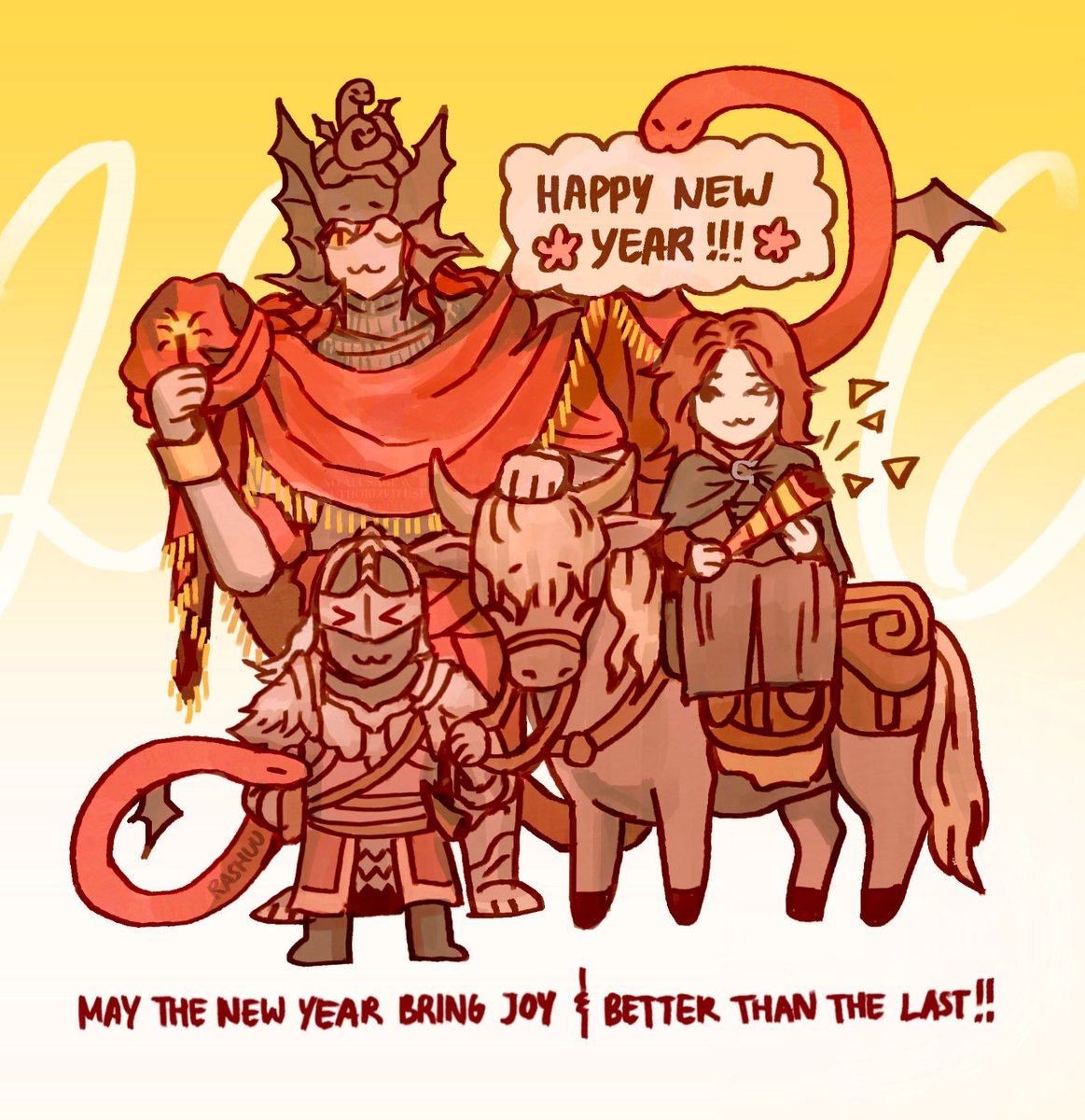 Smol new year doodle 🎉